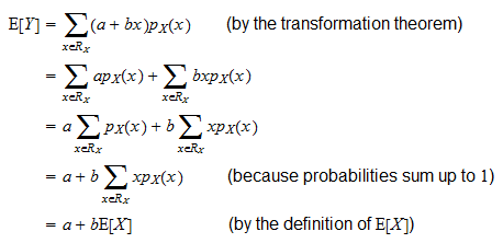 Random variable and value