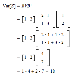 Linear Combinations Of Normal Random Variables